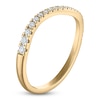 Thumbnail Image 2 of Jared Signature Diamond Organic Shape Fashion Ring 1/5 ct tw 10K Yellow Gold