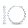 Thumbnail Image 1 of Jared Signature Collection Lab-Grown Diamond Inside-Out Hoop Earrings 5 ct tw 14K White Gold