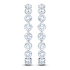 Thumbnail Image 2 of Jared Signature Collection Lab-Grown Diamond Inside-Out Hoop Earrings 5 ct tw 14K White Gold