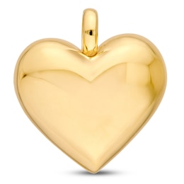 Heart Charm 14K Yellow Gold