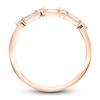 Thumbnail Image 2 of Diamond Anniversary Band 1/5 ct tw Baguette/Round 14K Rose Gold