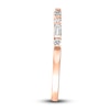 Thumbnail Image 3 of Diamond Anniversary Band 1/5 ct tw Baguette/Round 14K Rose Gold