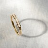 Thumbnail Image 4 of Juliette Maison Natural Rhodolite Garnet Baguette Bar Ring 10K Rose Gold