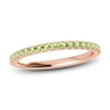 Thumbnail Image 0 of Juliette Maison Natural Peridot Eternity Ring 10K Rose Gold