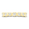 Thumbnail Image 2 of Diamond Heart Stackable Ring 1/8 ct tw Round 10K Yellow Gold