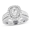 Thumbnail Image 0 of Vera Wang WISH Oval Engagment Diamond Ring 1-3/8 ct tw 14K White Gold
