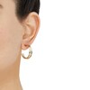 Thumbnail Image 2 of Tube Hoop Earrings 10K Yellow Gold