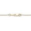 Thumbnail Image 3 of Diamond Initial T Pendant Necklace 1/10 ct tw Round 10K Yellow Gold 18"