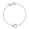 Thumbnail Image 1 of Juliette Maison Diamond Station Name Bracelet 1/4 ct tw Round 10K Yellow Gold