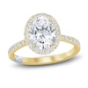 Thumbnail Image 0 of Pnina Tornai Diamond Engagement Ring 2-5/8 ct tw Oval/Round 14K Yellow Gold