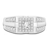 Thumbnail Image 3 of Men's Diamond Ring 1 ct tw Round 14K White Gold