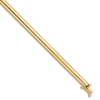 Thumbnail Image 1 of Domed Omega Bracelet 14K Yellow Gold 7" 4.0mm