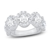 Thumbnail Image 1 of Lab-Grown Diamond Anniversary Band 3 ct tw Round 14K White Gold