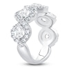 Thumbnail Image 2 of Lab-Grown Diamond Anniversary Band 3 ct tw Round 14K White Gold