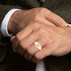 Thumbnail Image 4 of Men's Diamond Ring 1/4 ct tw Square-cut 14K Yellow Gold