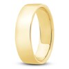 Thumbnail Image 2 of Men's Flat Wedding Band 14K Yellow Gold 6.0mm