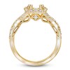 Thumbnail Image 2 of Diamond Engagement Ring Setting 1/2 ct tw Round 14K Yellow Gold