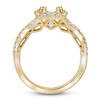 Thumbnail Image 1 of Diamond Engagement Ring Setting 1/2 ct tw Round 14K Yellow Gold