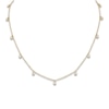 Thumbnail Image 2 of Diamond Bezel Necklace 1 ct tw 14K Yellow Gold