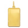 Thumbnail Image 3 of Rectangular 10g Ingot Charm 24K/18K Yellow Gold
