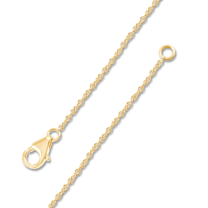 Main Image 2 of Children's Cultured Pearl & Enamel Butterfly Bracelet 14K Yellow Gold 6"