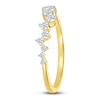 Thumbnail Image 1 of Diamond Stackable Contour Ring 1/4 ct tw 10K Yellow Gold