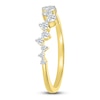 Thumbnail Image 2 of Diamond Stackable Contour Ring 1/4 ct tw 10K Yellow Gold