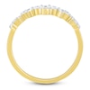 Thumbnail Image 3 of Diamond Stackable Contour Ring 1/4 ct tw 10K Yellow Gold