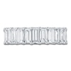 Thumbnail Image 1 of Lab-Grown Baguette-Cut Diamond Anniversary Ring 2-1/5 ct tw 14K White Gold