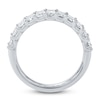 Thumbnail Image 4 of Lab-Grown Baguette-Cut Diamond Anniversary Ring 2-1/5 ct tw 14K White Gold