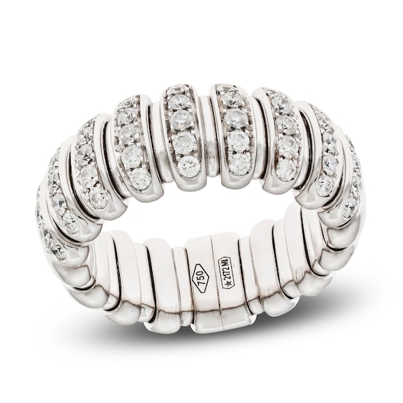 Zydo Diamond Stretch Ring 34 ct tw 18K White Gold