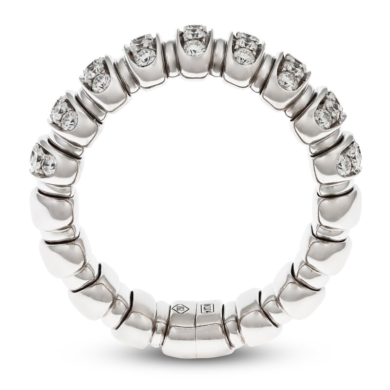 Main Image 4 of ZYDO Diamond Stretch Ring 3/4 ct tw 18K White Gold