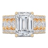 Thumbnail Image 3 of Emerald-Cut Created By Jared Studio Lab-Grown Diamond Engagement Ring 4-3/4 ct tw 14K Yellow Gold