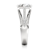 Thumbnail Image 3 of J'Lure Lab-Grown Diamond Carre Step-Cut Engagement Ring 1-3/8 ct tw 18K White Gold
