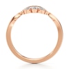Thumbnail Image 2 of J'Lure Lab-Grown Diamond Scalloped Wedding Band 1/5 ct tw 18K Rose Gold