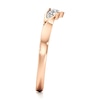 Thumbnail Image 3 of J'Lure Lab-Grown Diamond Scalloped Wedding Band 1/5 ct tw 18K Rose Gold