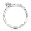 Thumbnail Image 2 of J'Lure Hexagon Step-Cut Lab-Grown Diamond Contour Wedding Band 1/2 ct tw 18K White Gold
