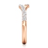 Thumbnail Image 3 of J'Lure Lab-Grown Diamond Contour Wedding Band 3/8 ct tw 18K Rose Gold