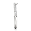 Thumbnail Image 3 of J'Lure Lab-Grown Diamond Contour Wedding Band 1/8 ct tw 18K White Gold
