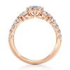 Thumbnail Image 2 of J'Lure Hexagon Step-Cut Lab-Grown Diamond Engagement Ring 1-7/8 ct tw 18K Rose Gold