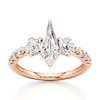 Thumbnail Image 1 of J'Lure Kite Step-Cut Lab-Grown Diamond Engagement Ring 2 ct tw 18K Rose Gold