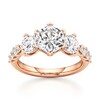 Thumbnail Image 1 of J'Lure Hexagon Brilliant-Cut Lab-Created Diamond Engagement Ring 3-1/2 ct tw 18K Rose Gold