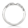Thumbnail Image 2 of J'Lure Lab-Grown Diamond Angled Contour Wedding Band 1/3 ct tw 18K White Gold