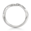 Thumbnail Image 2 of J'Lure Lab-Grown Diamond Contour Wedding Band 1/5 ct tw 18K White Gold