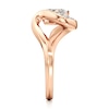 Thumbnail Image 3 of J'Lure Radiant Brilliant-Cut Lab-Created Diamond Engagement Ring 1 ct tw 18K Rose Gold