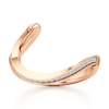Thumbnail Image 1 of J'Lure Lab-Grown Diamond Contour Wedding Band 1/6 ct tw 18K Rose Gold