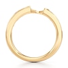Thumbnail Image 2 of J'Lure Baguette-Cut Lab-Created Diamond Contour Wedding Band 1/3 ct tw 18K Yellow Gold