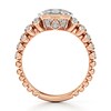 Thumbnail Image 2 of J'Lure Oval Portrait-Cut Lab-Grown Diamond Engagement Ring 3-3/8 ct tw 18K Rose Gold