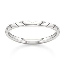 J'Lure Contour Wedding Band 18K White Gold