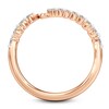 Thumbnail Image 4 of J'Lure Lab-Grown Diamond Contour Wedding Band 3/8 ct tw 18K Rose Gold